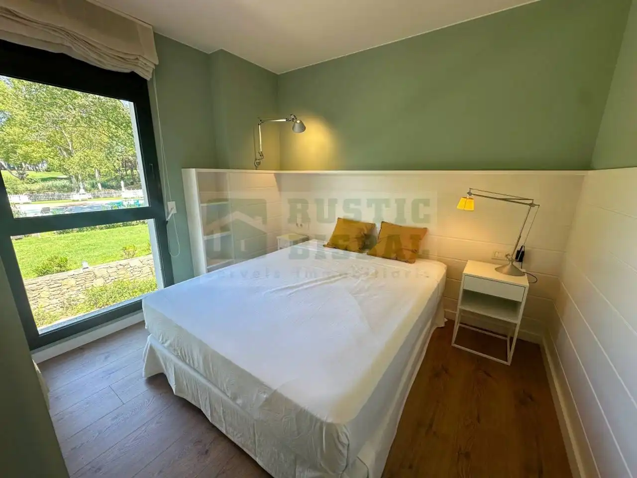 Bedroom of Apartments for rent in Gualta  with Air Conditioner, Heating and Parquet flooring