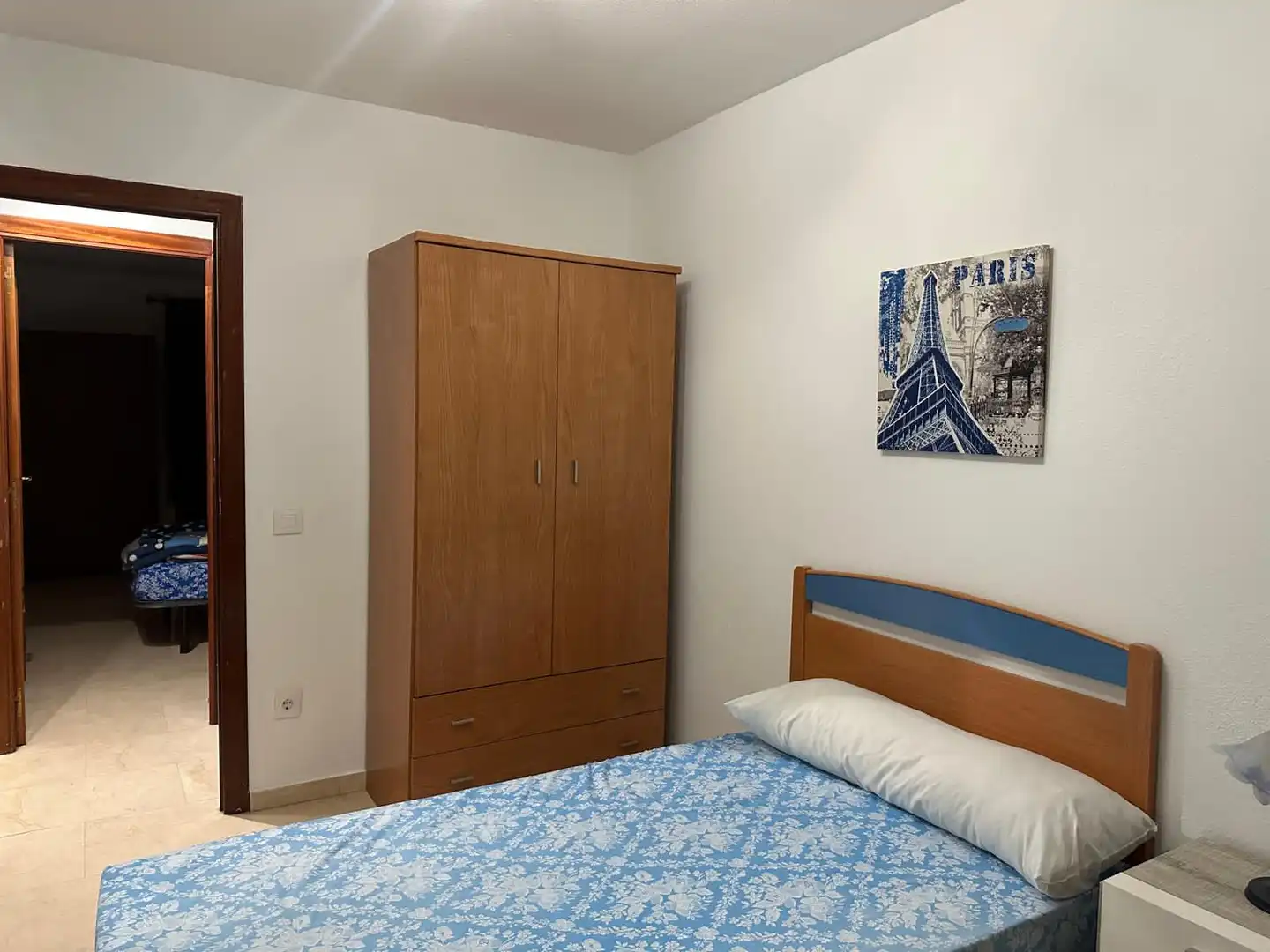 Bedroom of Flat for rent in Ciudad Real  with Air Conditioner, Heating and Furnished