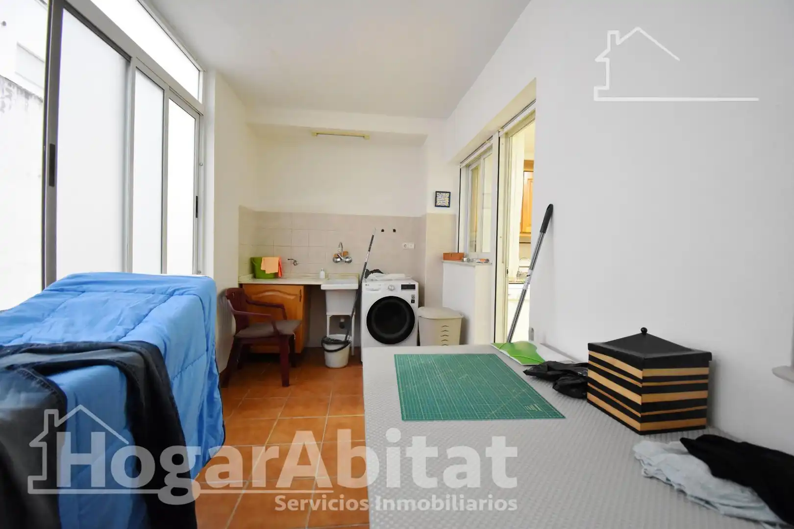 Habitación de Casa adosada en venta en El Real de Gandia con Aire acondicionado, Terraza y Trastero