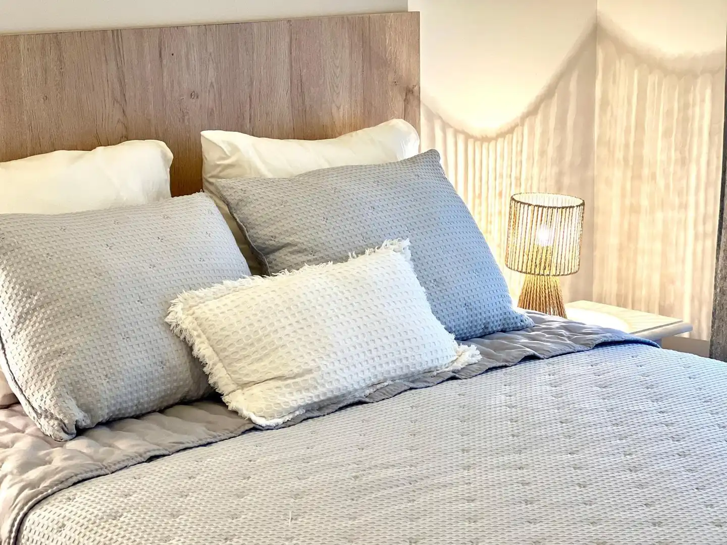 Bedroom of Houses for rent in Plasencia  with Air Conditioner, Furnished and Balcony