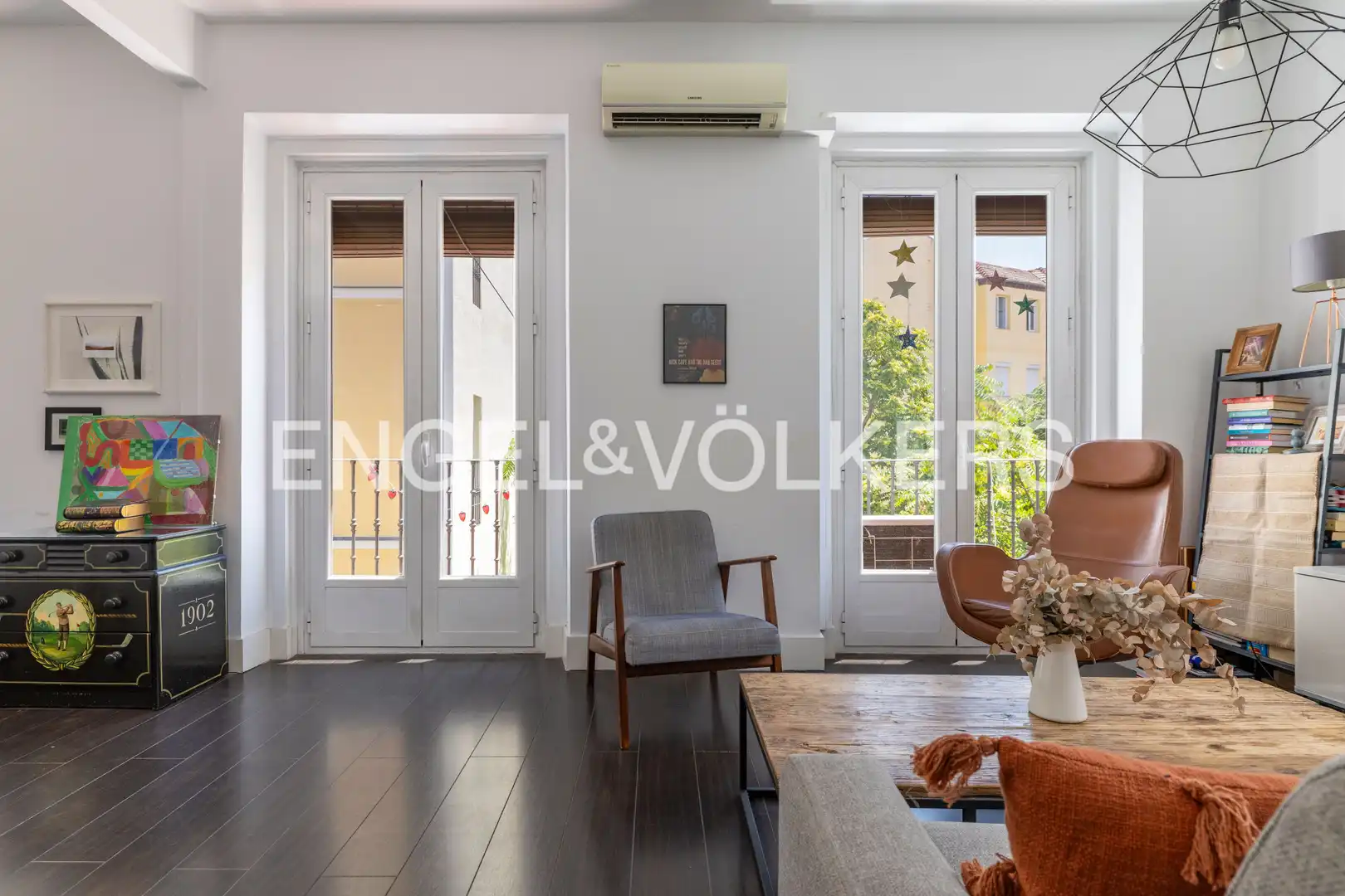 Sala de estar de Piso en venta en Madrid con Aire acondicionado, Calefacción y Balcón