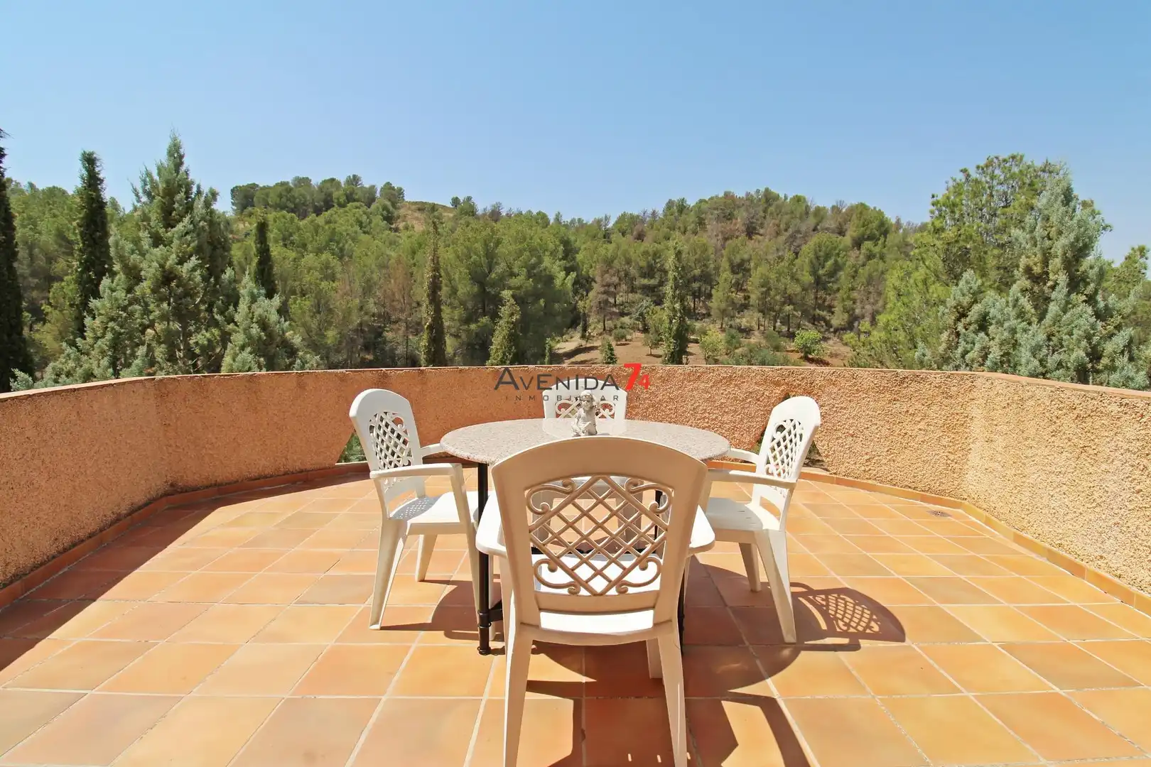 Terrace of Country homes for sale in Lorca  with Private garden, Parquet flooring and Terrace