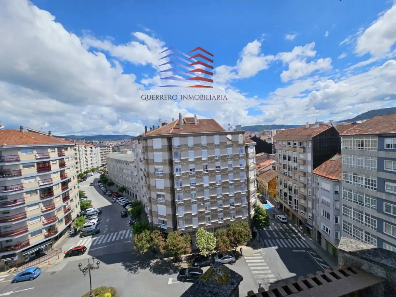 Vista exterior de Piso de alquiler en Ourense Capital  con Calefacción, Parquet y Trastero