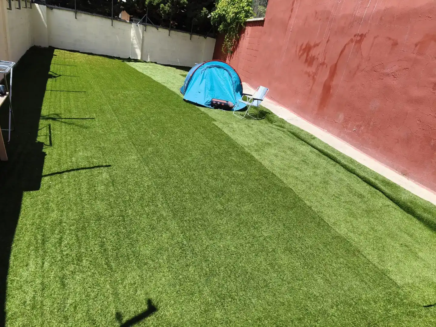 Terrace of Houses for rent in Algeciras  with Private garden, Furnished and Balcony