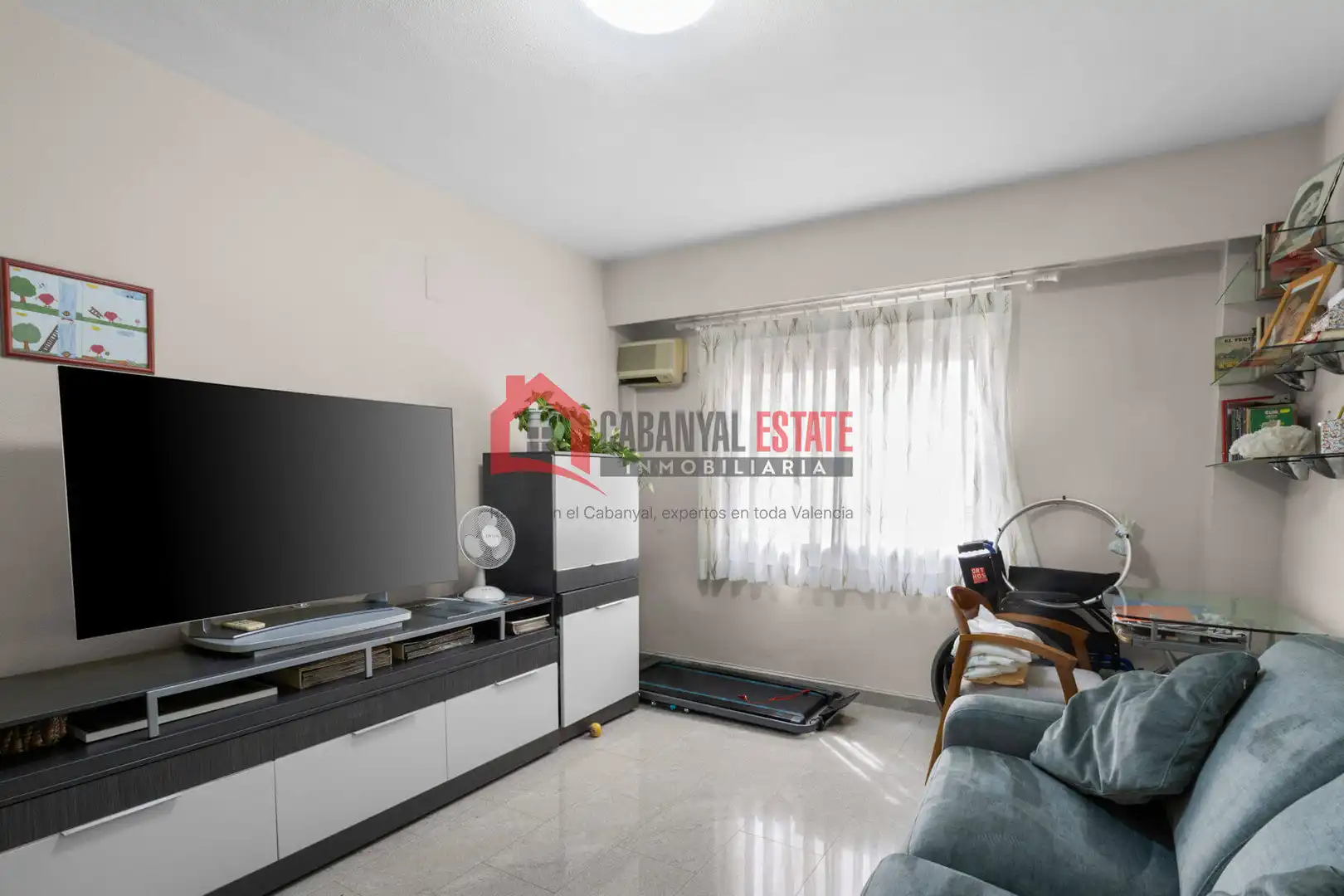 Sala d'estar de Apartament en venda en Valencia amb Aire condicionat i Balcó