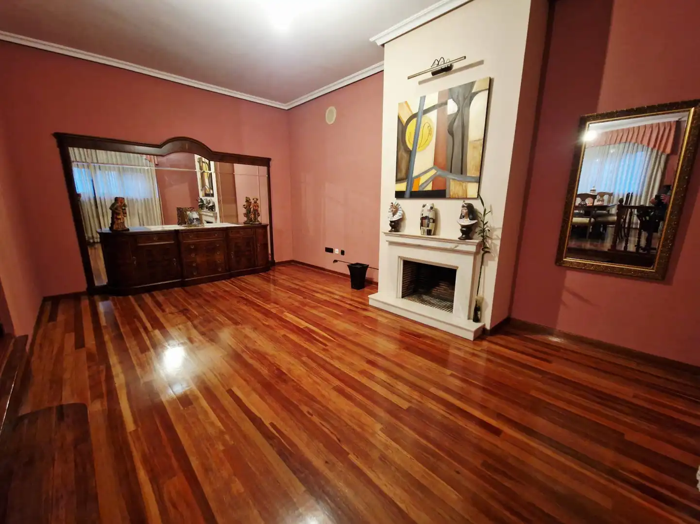 Sala de estar de Casa o chalet en venta en Castrillón con Calefacción, Terraza y Trastero