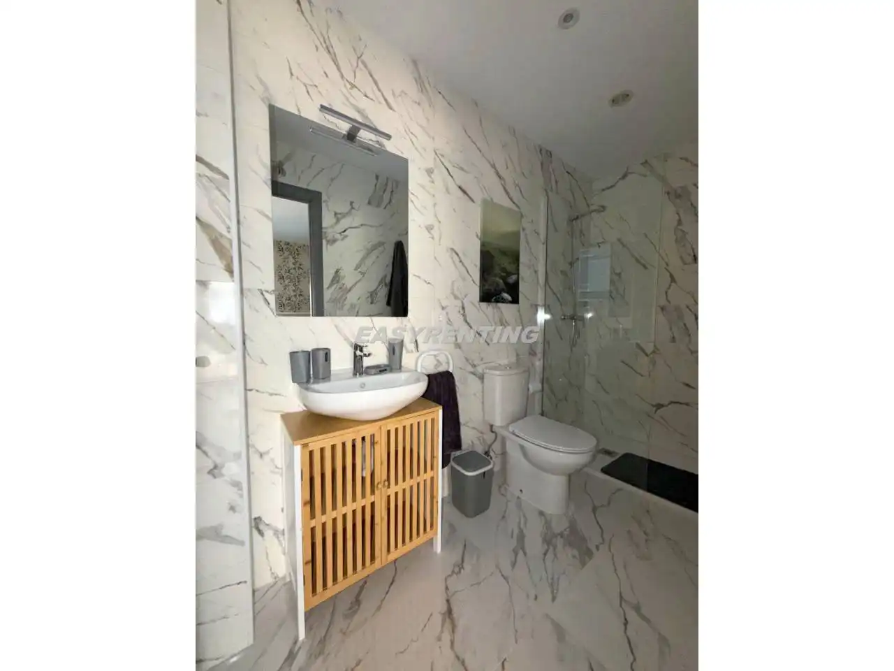 Badezimmer von Wohnungen zur Miete in La Línea de la Concepción mit Terrasse, Möbliert und Balkon