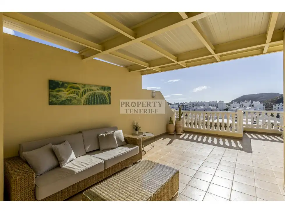 Terrace of Flat for sale in Arona  with Swimming Pool