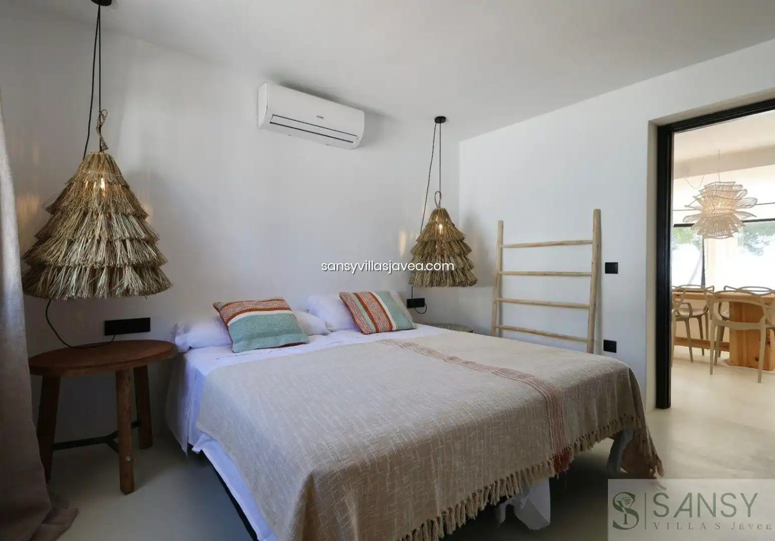 Bedroom of Houses for sale in Jávea / Xàbia  with Air Conditioner, Storage room and Furnished