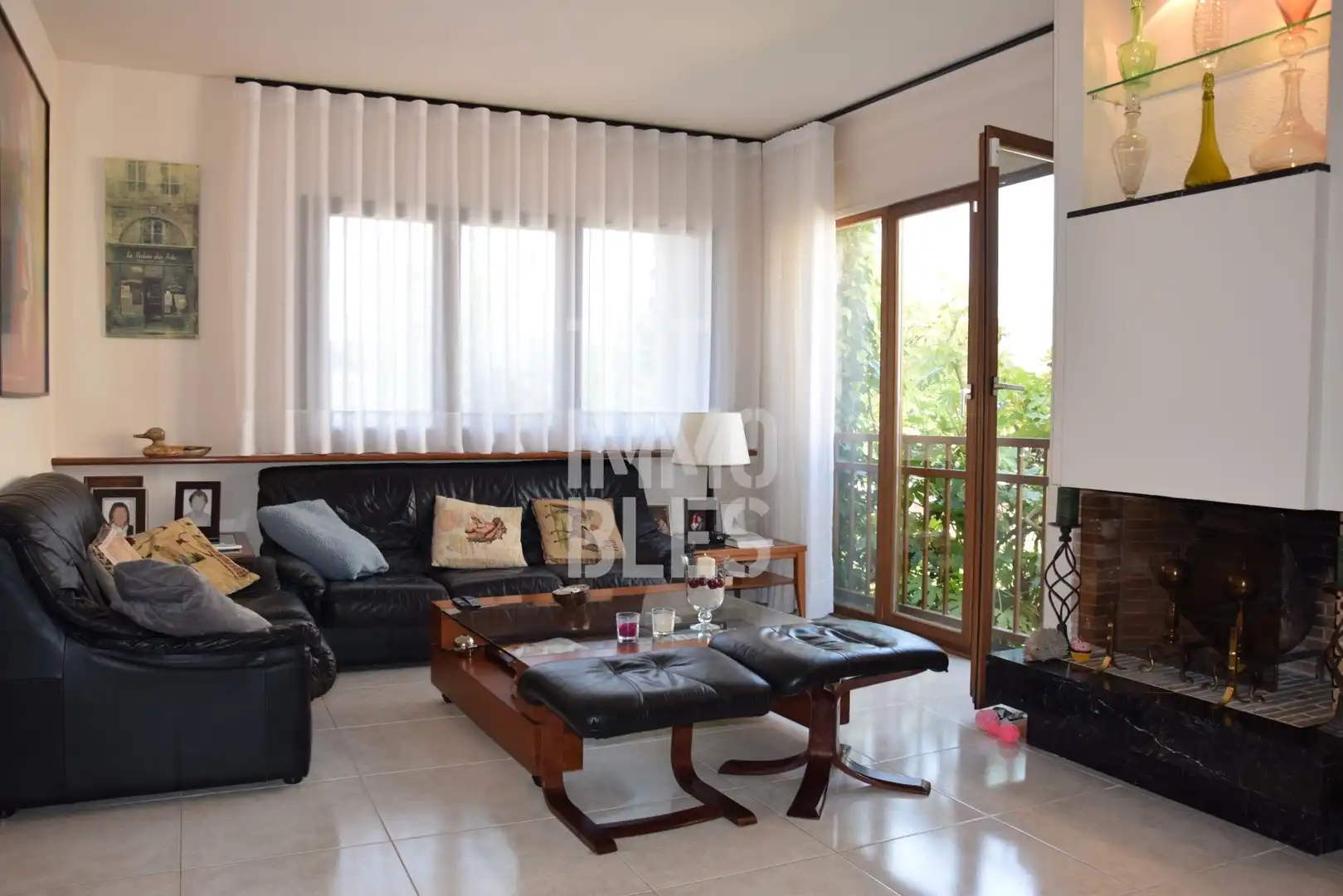 Living room of Detached homes for sale in Girona  with Heating and Balcony