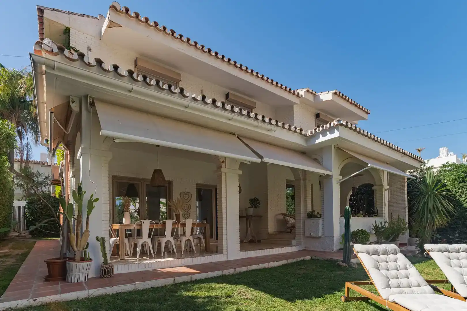 Terraza de Casa o chalet en venta en Torremolinos con Aire acondicionado, Jardín privado y Parquet