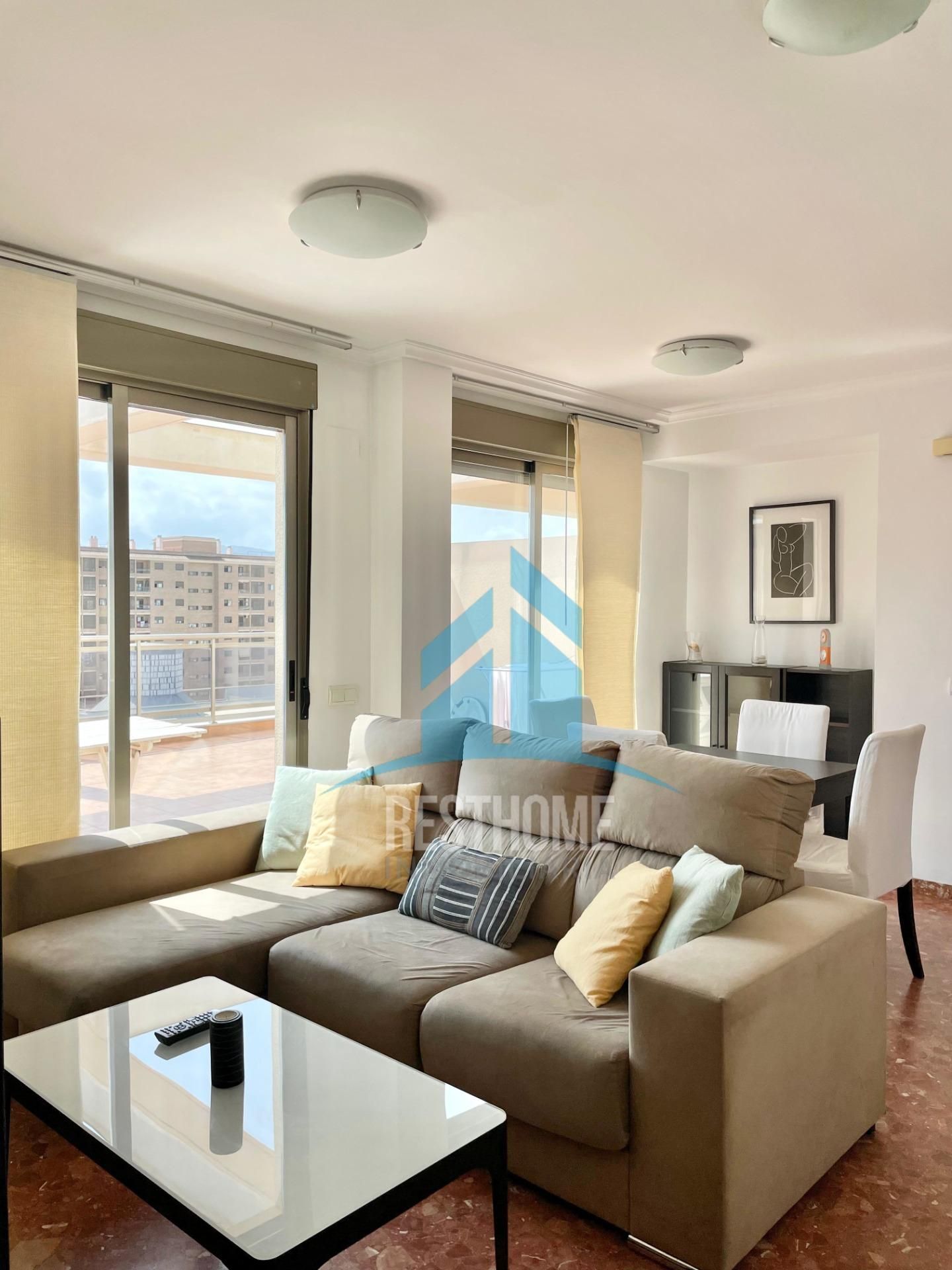 Living room of Attic to rent in Cullera  with Terrace