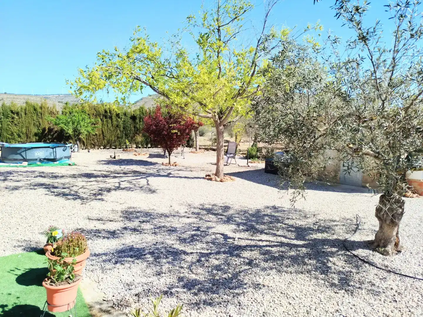 Jardín de Finca rústica en venta en Caudete con Aire acondicionado y Piscina