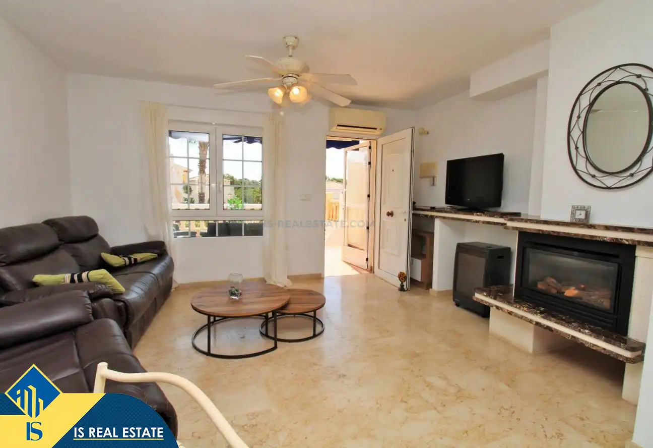 Living room of Detached homes for sale in Orihuela  with Air Conditioner, Heating and Private garden