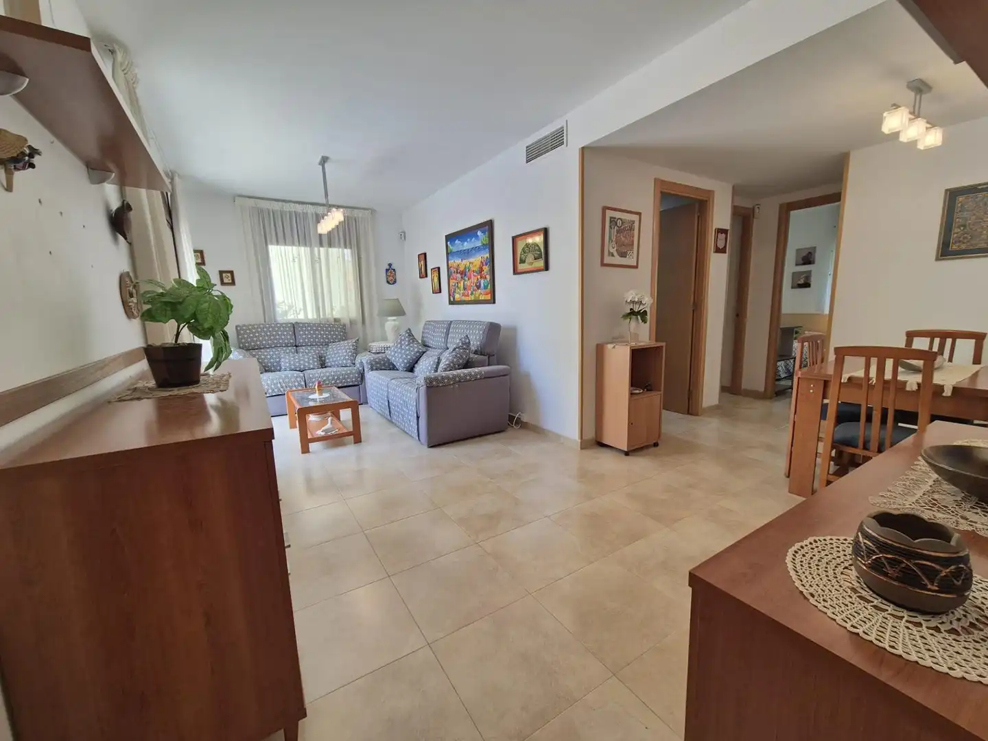 Sala d'estar de Pis en venda en El Vendrell amb Aire condicionat, Calefacció i Terrassa