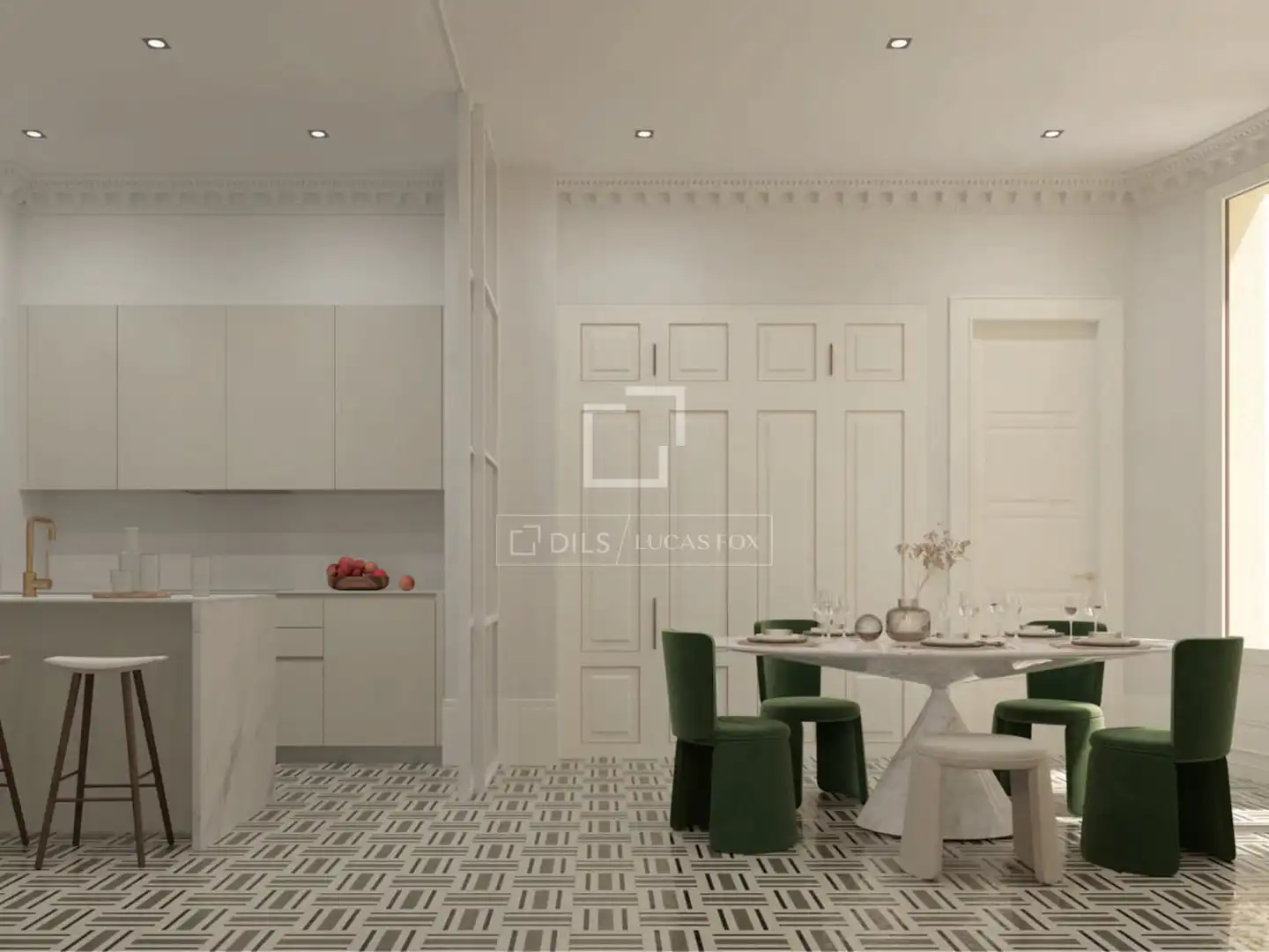 Kitchen of Attic for sale in Madrid  with Air Conditioner, Heating and Parquet flooring