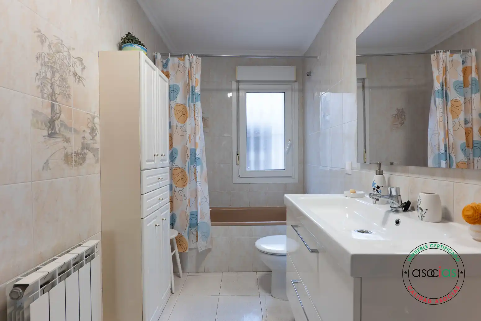 Bathroom of Flat for sale in Gijón   with Heating, Parquet flooring and Furnished