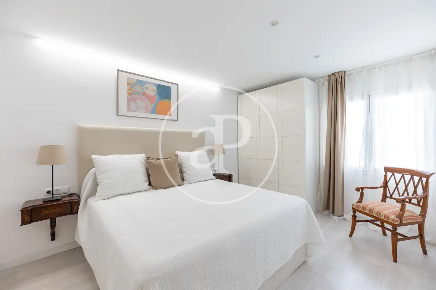 Bedroom of Flat for sale in Barcelona  with Air Conditioner, Heating and Furnished