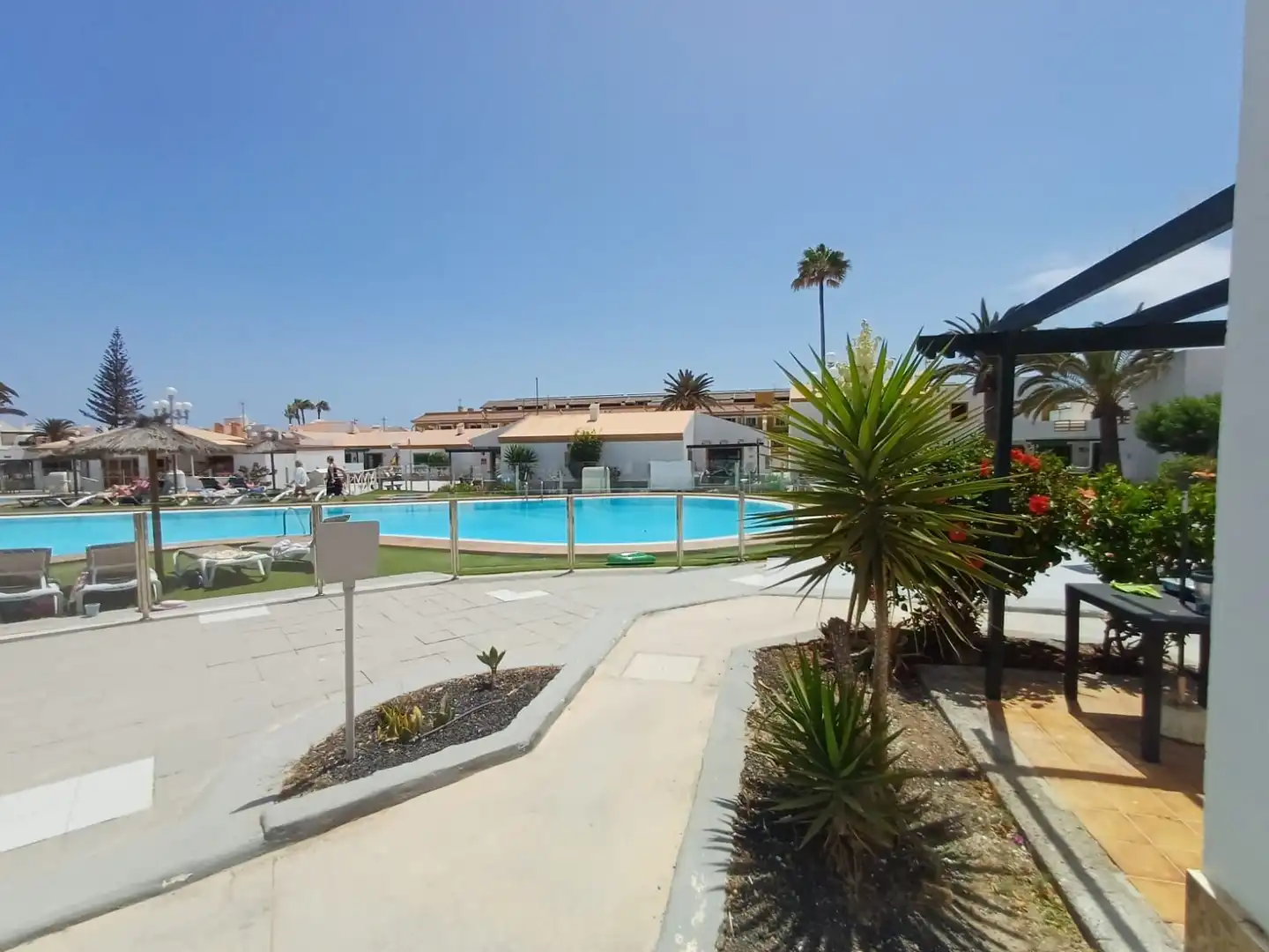 Schwimmbecken von Wohnungen zum Verkauf in Antigua mit Terrasse, Möbliert und Gemeinschaftspool