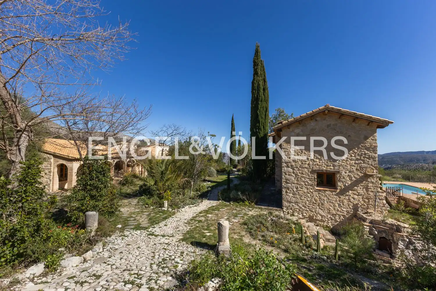 Vista exterior de Casa o chalet en venta en La Vall de Laguar con Calefacción, Jardín privado y Terraza