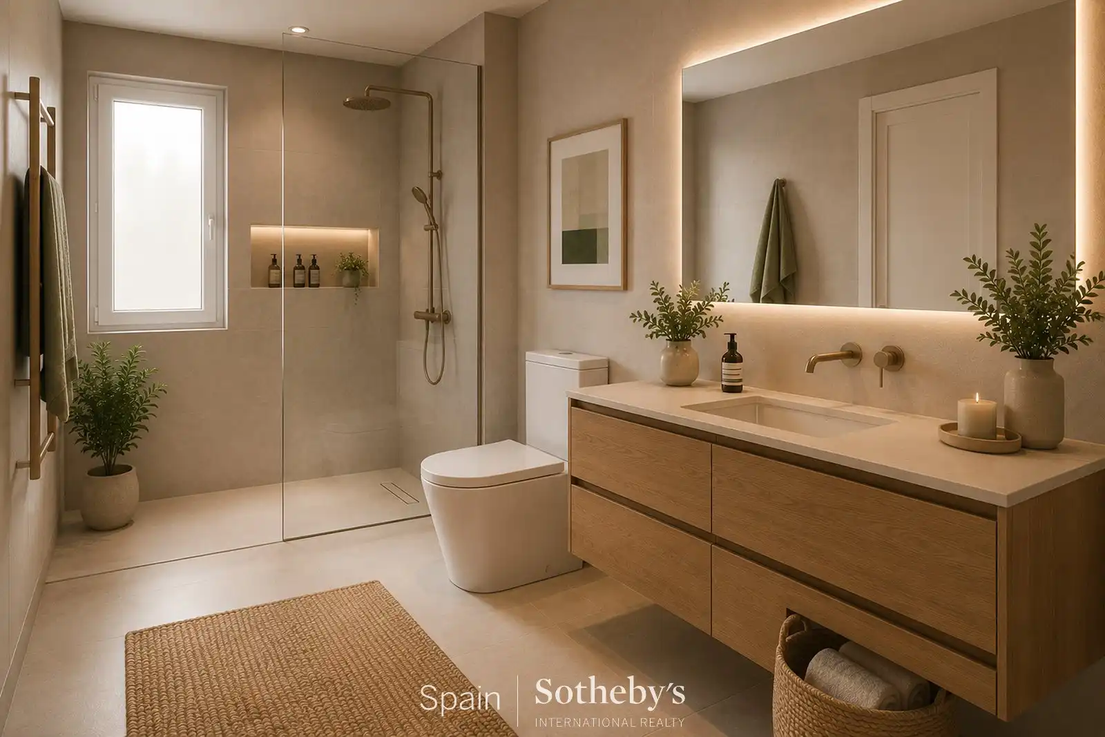 Bany de Apartament en venda en Madrid amb Aire condicionat