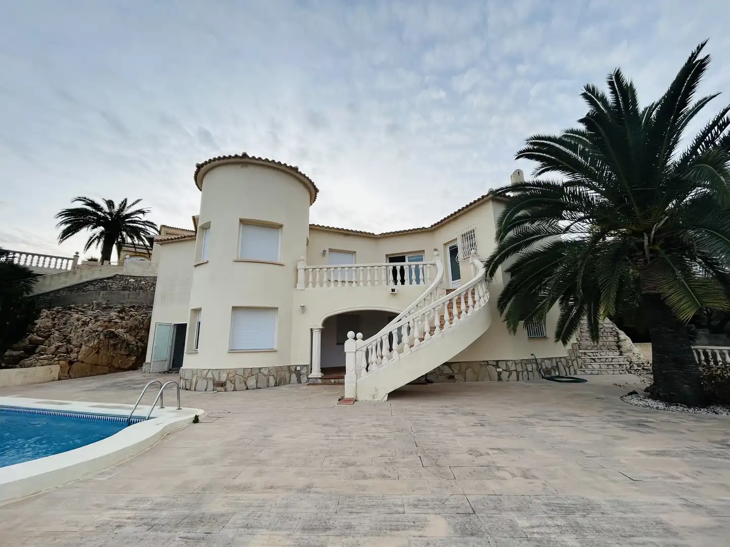 Exterior view of Houses for sale in Dénia  with Air Conditioner, Private garden and Terrace