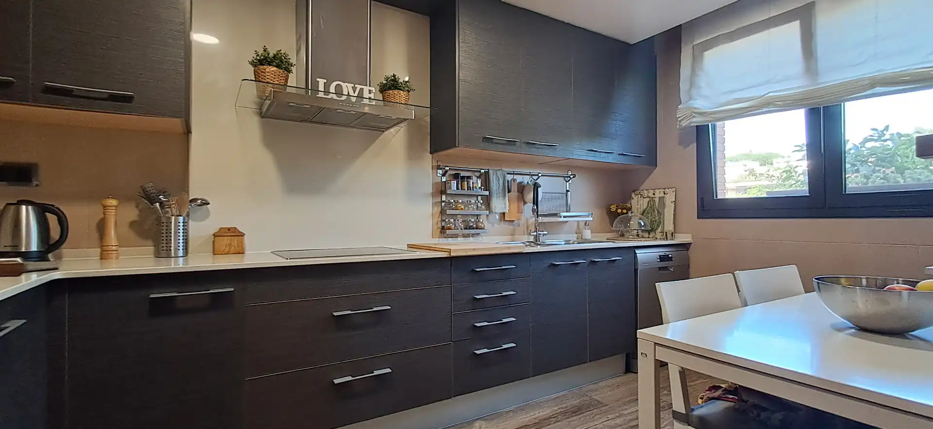 Kitchen of Detached homes for sale in Sant Antoni de Vilamajor  with Air Conditioner, Heating and Terrace
