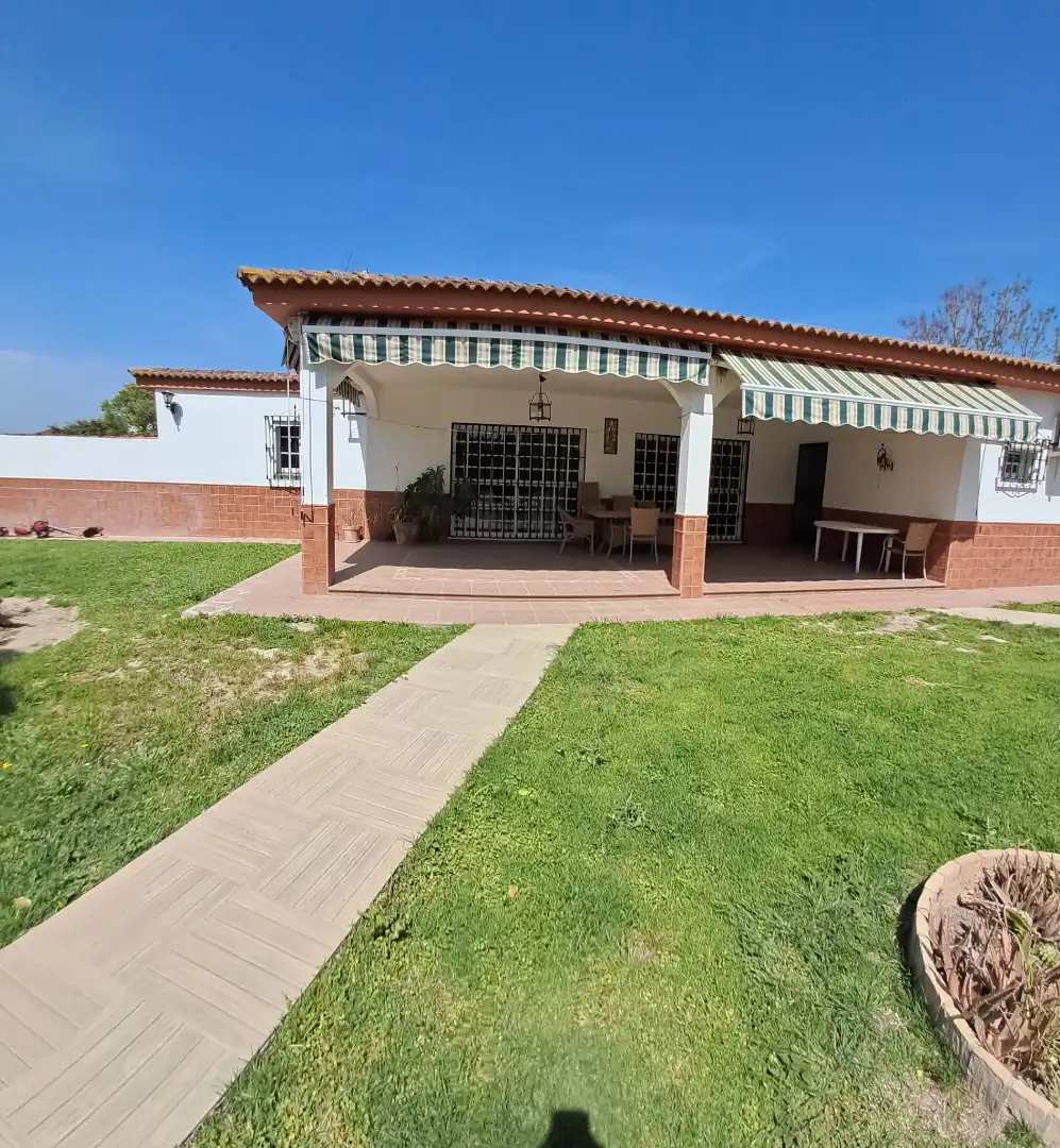 Terraza de Casa o chalet en venta en Palomares del Río con Aire acondicionado, Jardín privado y Terraza