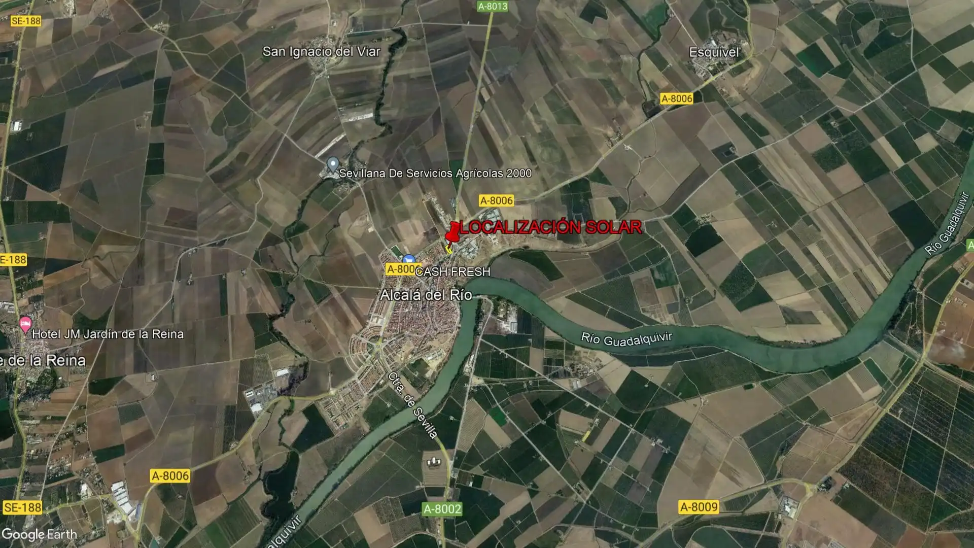 Terreno industrial en venta en Alcalá del Río