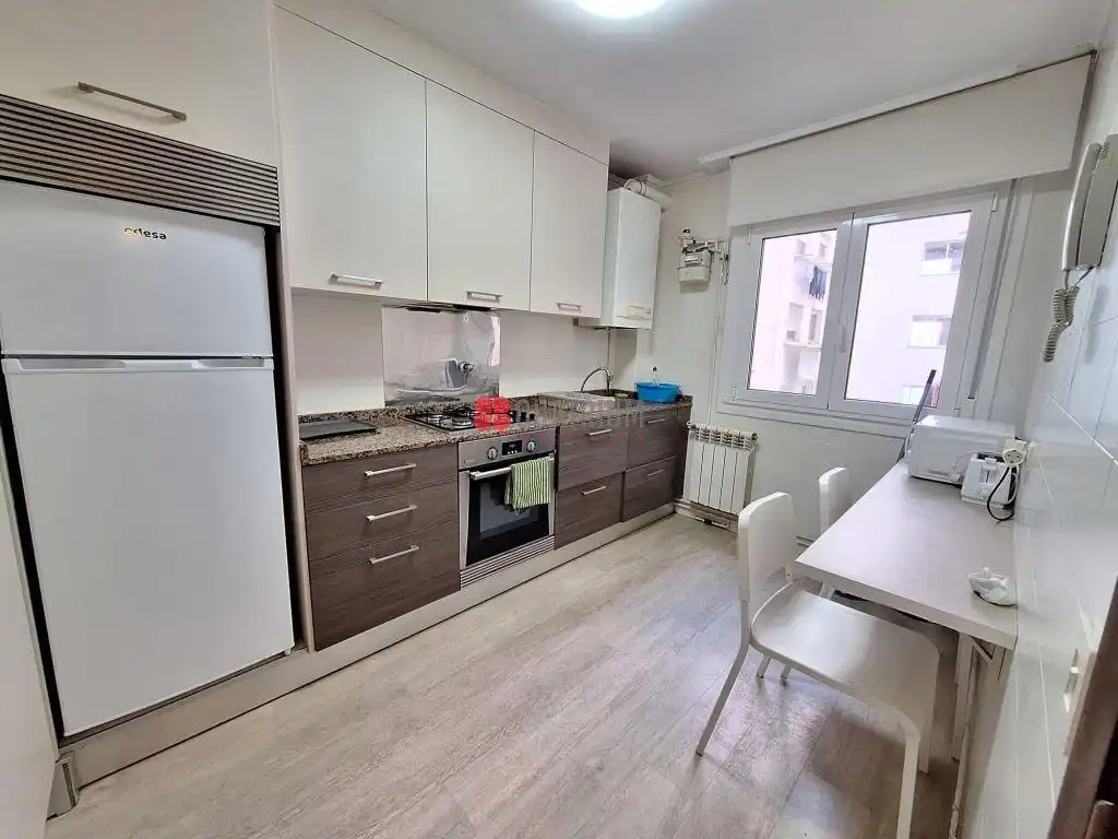 Kitchen of Flat for rent in Santiago de Compostela   with Furnished
