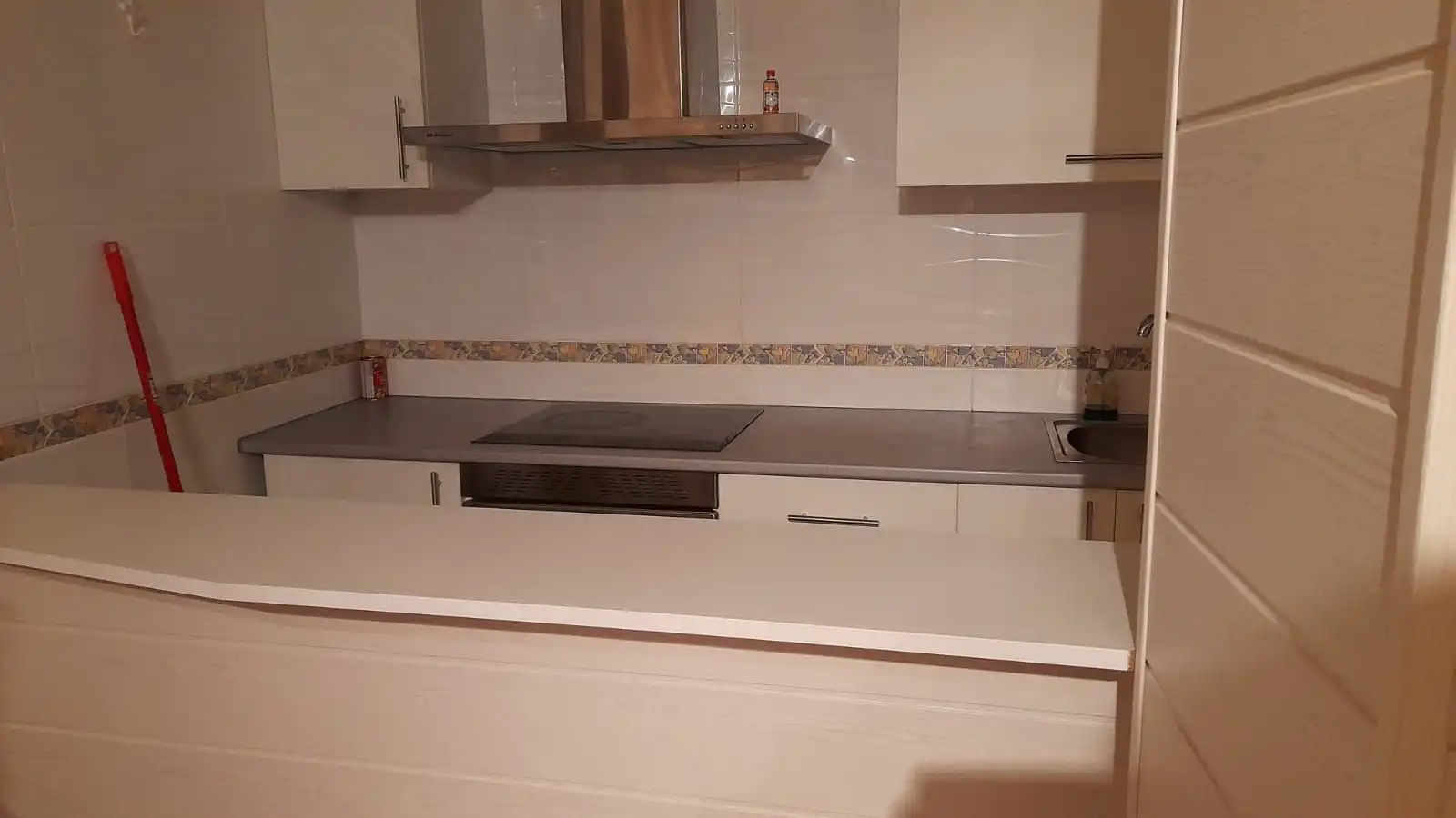 Cuina de Pis de lloguer en Villarrobledo amb Aire condicionat, Calefacció i Parquet