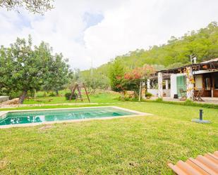 Jardí de Casa o xalet de lloguer en Lloseta amb Aire condicionat, Calefacció i Jardí privat
