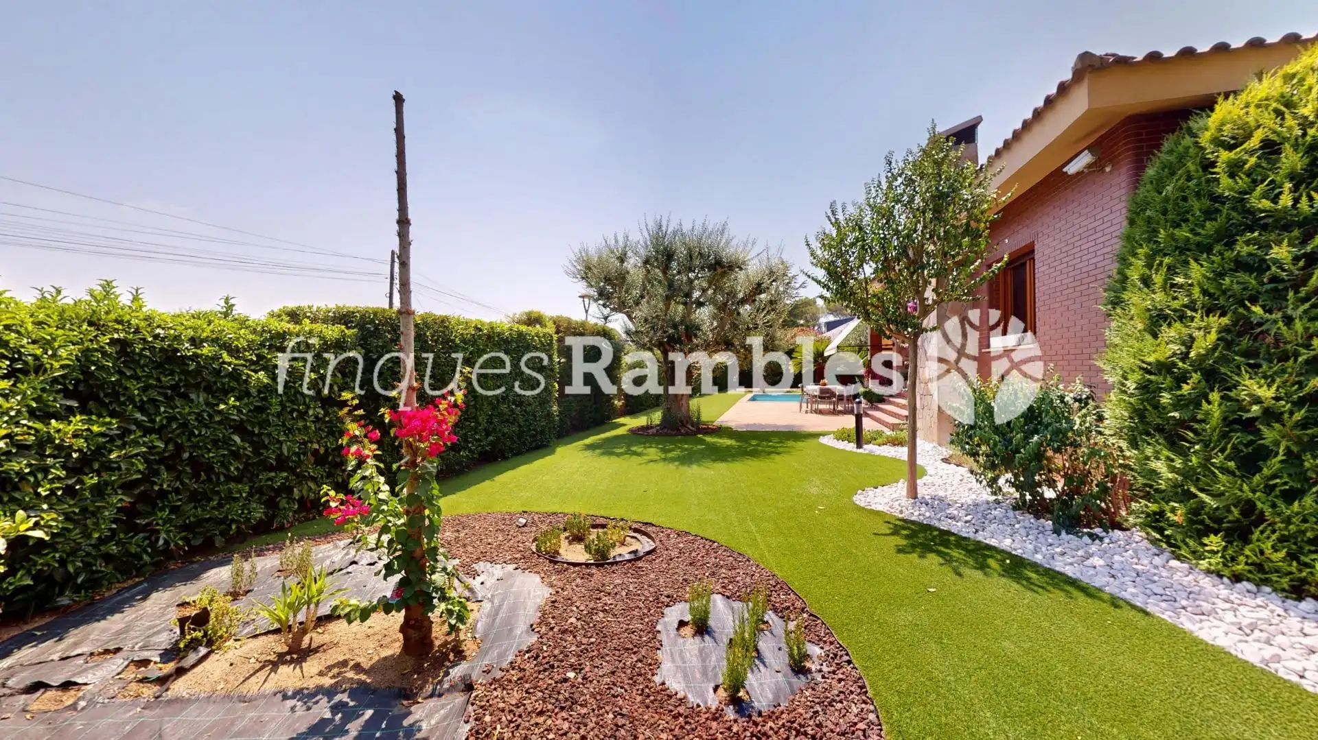Jardín de Casa o chalet en venta en La Pobla de Claramunt con Calefacción, Jardín privado y Terraza