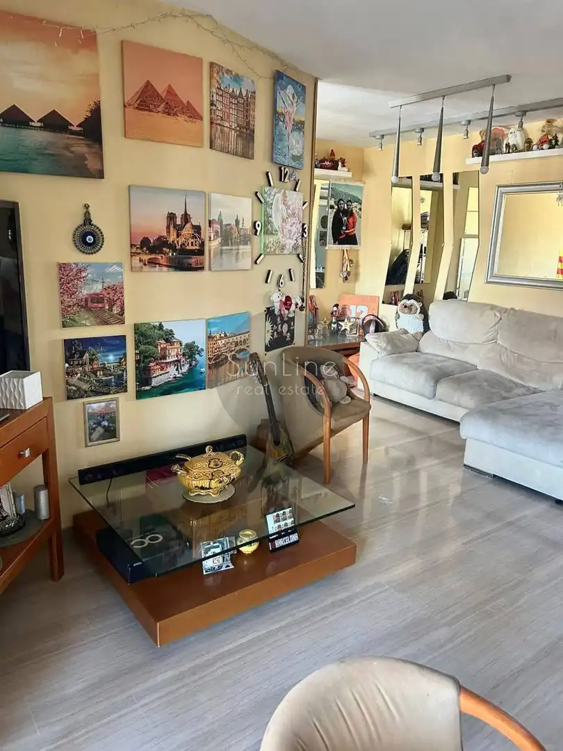 Living room of Flat for rent in Poblats Marítims