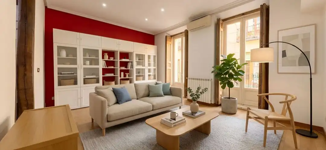 Sala de estar de Piso en venta en Madrid con Aire acondicionado, Calefacción y Trastero