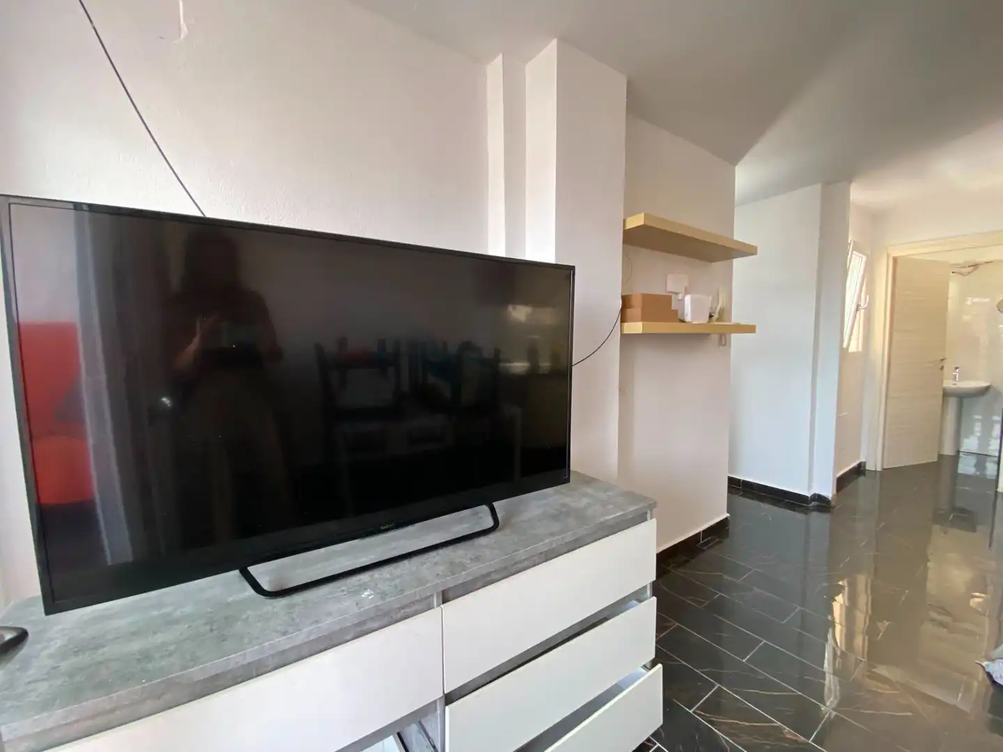 Sala de estar de Ático en venta en Arona