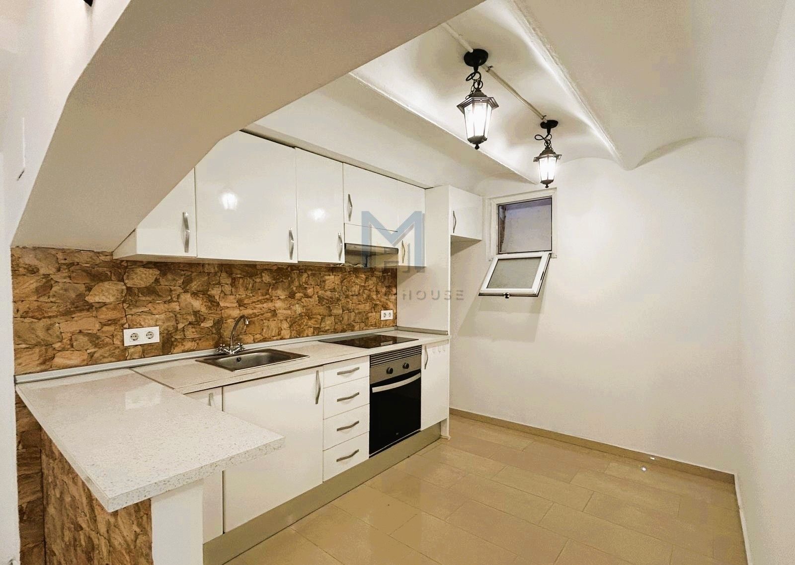 Kitchen of Study for sale in Badalona  with Terrace, Storage room and Oven