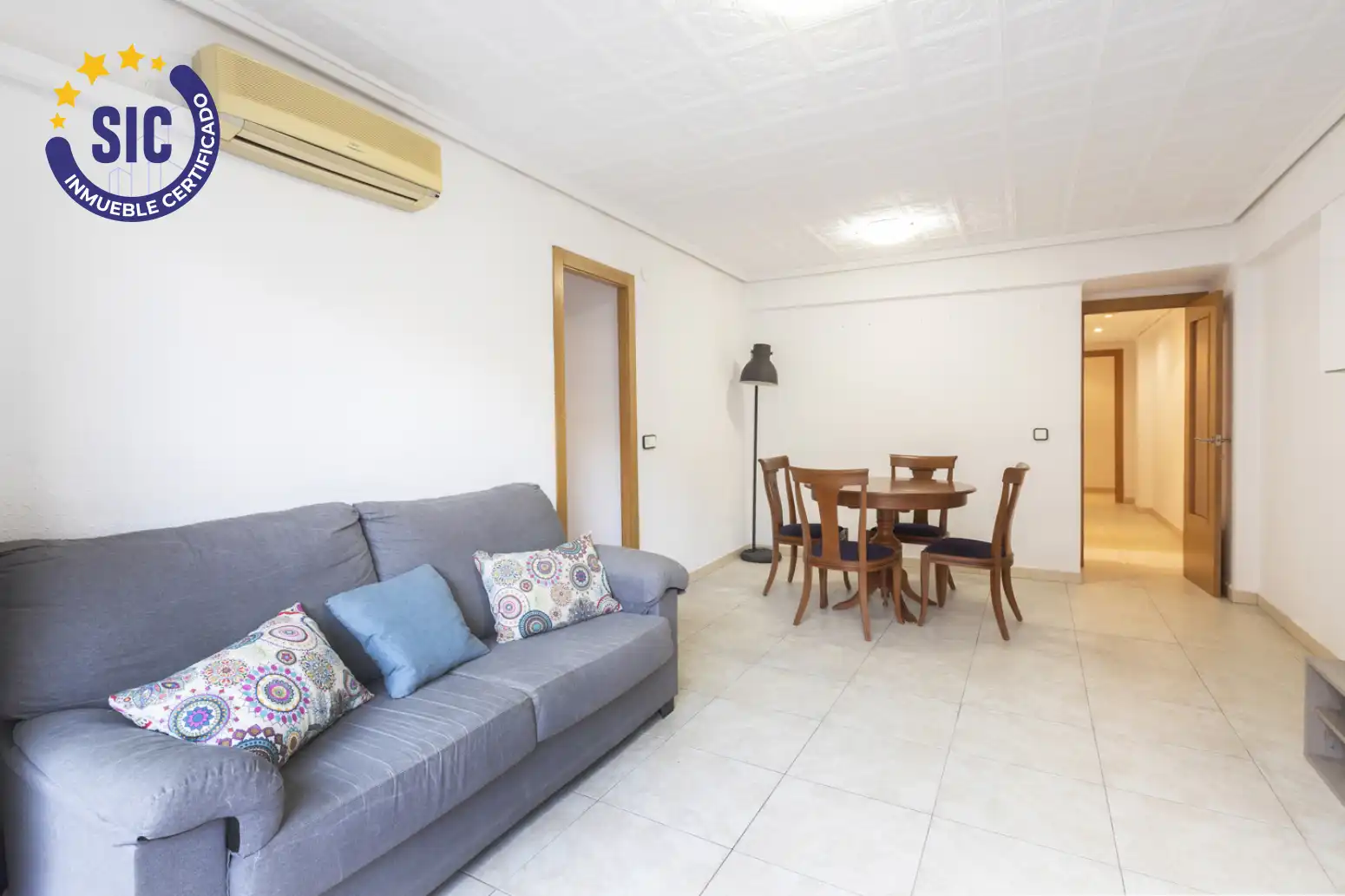 Sala de estar de Piso en venta en Quatre Carreres
