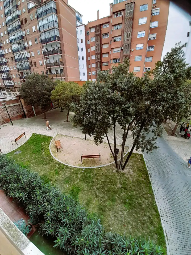 Jardí de Apartament de lloguer en Valladolid amb Calefacció, Terrassa i Traster