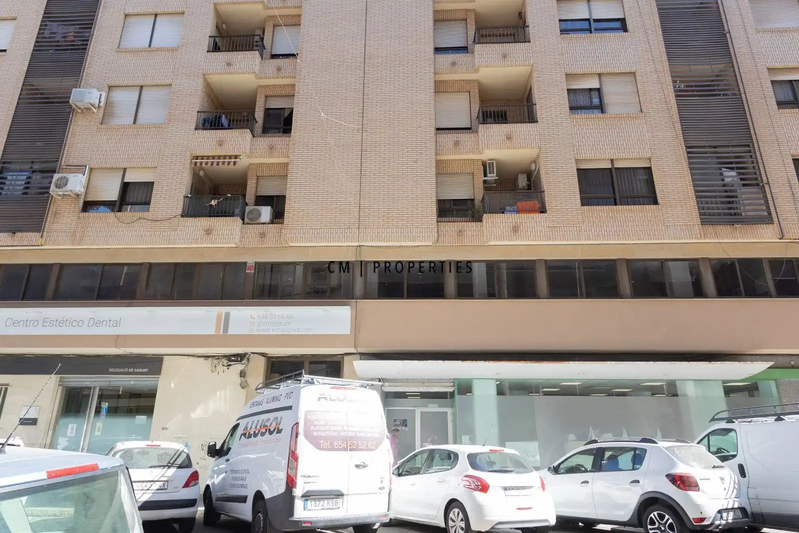 Vista exterior de Oficina en venda en Sagunto / Sagunt amb Aire condicionat i Calefacció