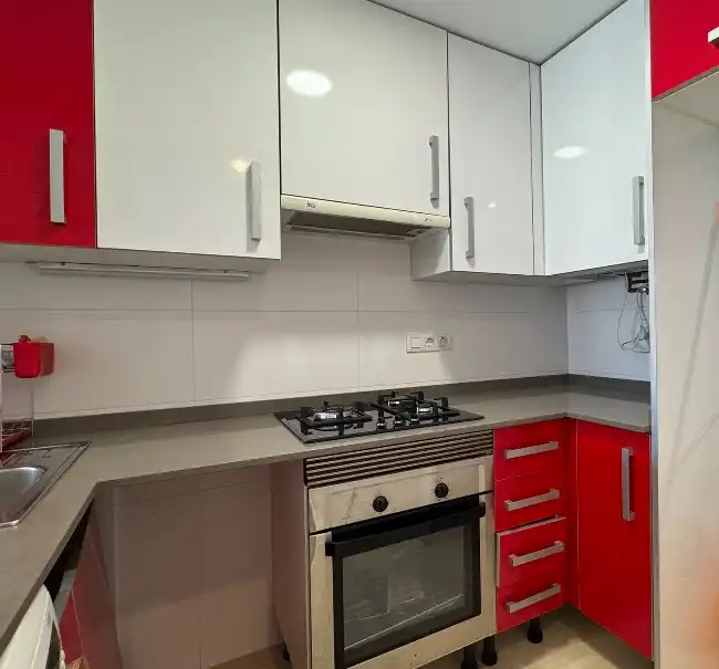 Küche von Maisonette zum Verkauf in Castellón de la Plana / Castelló de la Plana mit Heizung, Terrasse und Möbliert