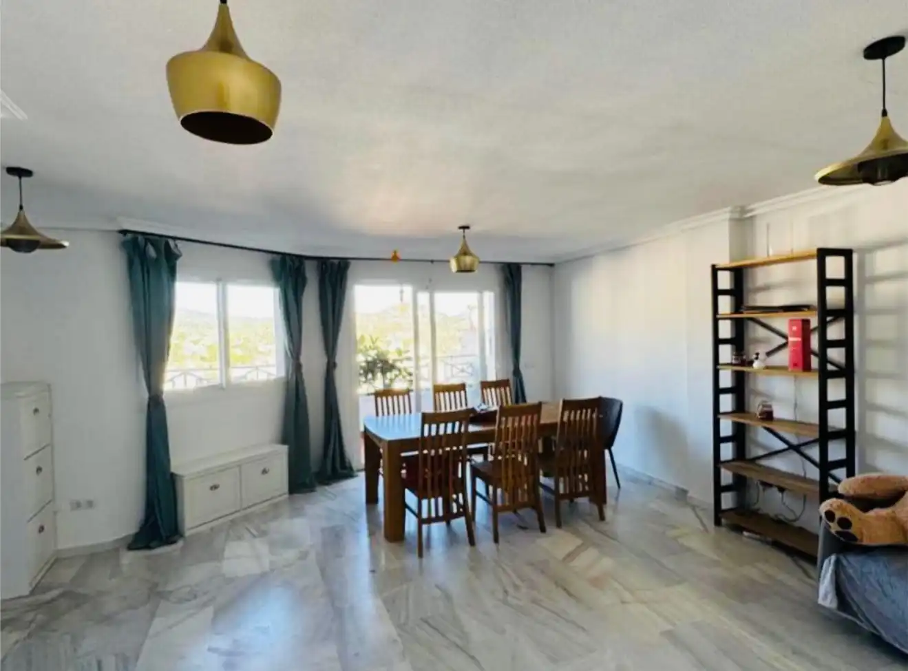 Comedor de Apartamento en venta en Calpe / Calp con Aire acondicionado, Calefacción y Terraza