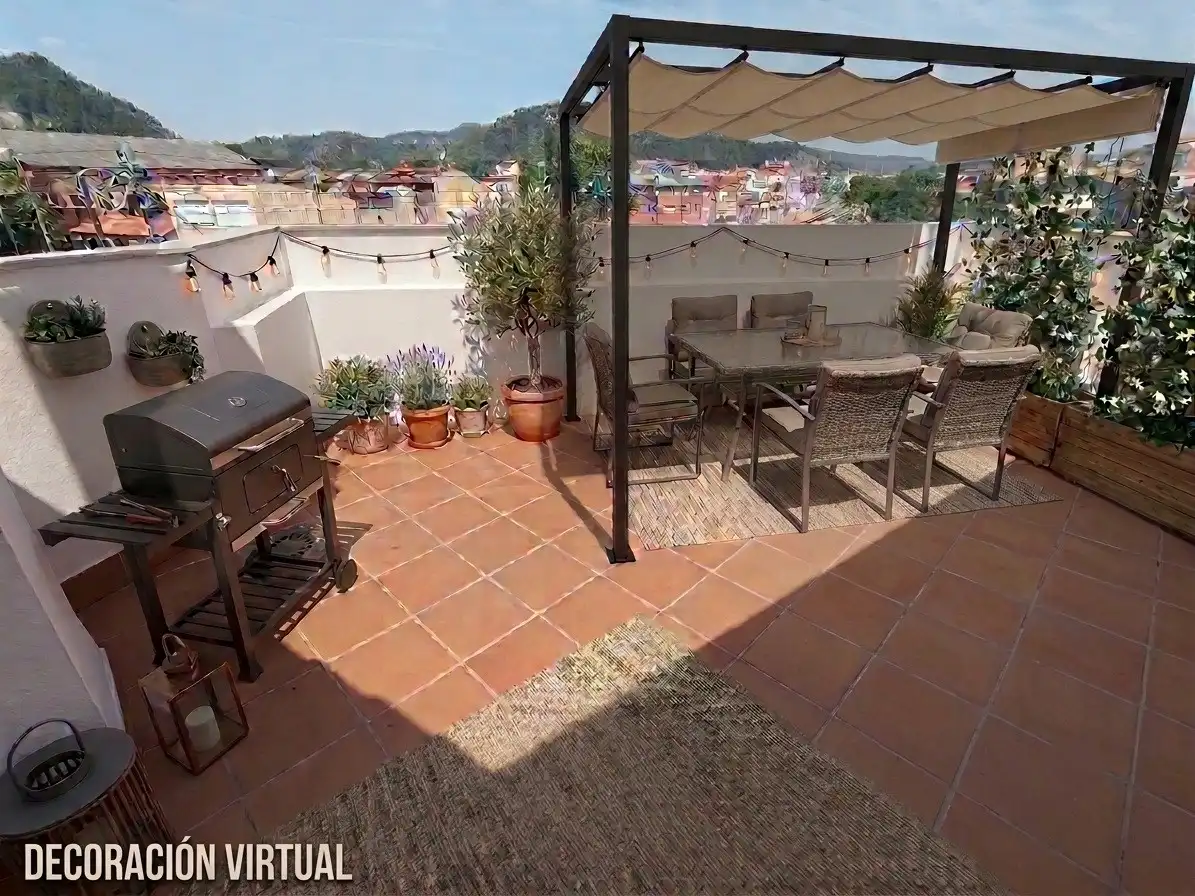 Pis amb terrassa en venda a Sant Vicenç de Castellet