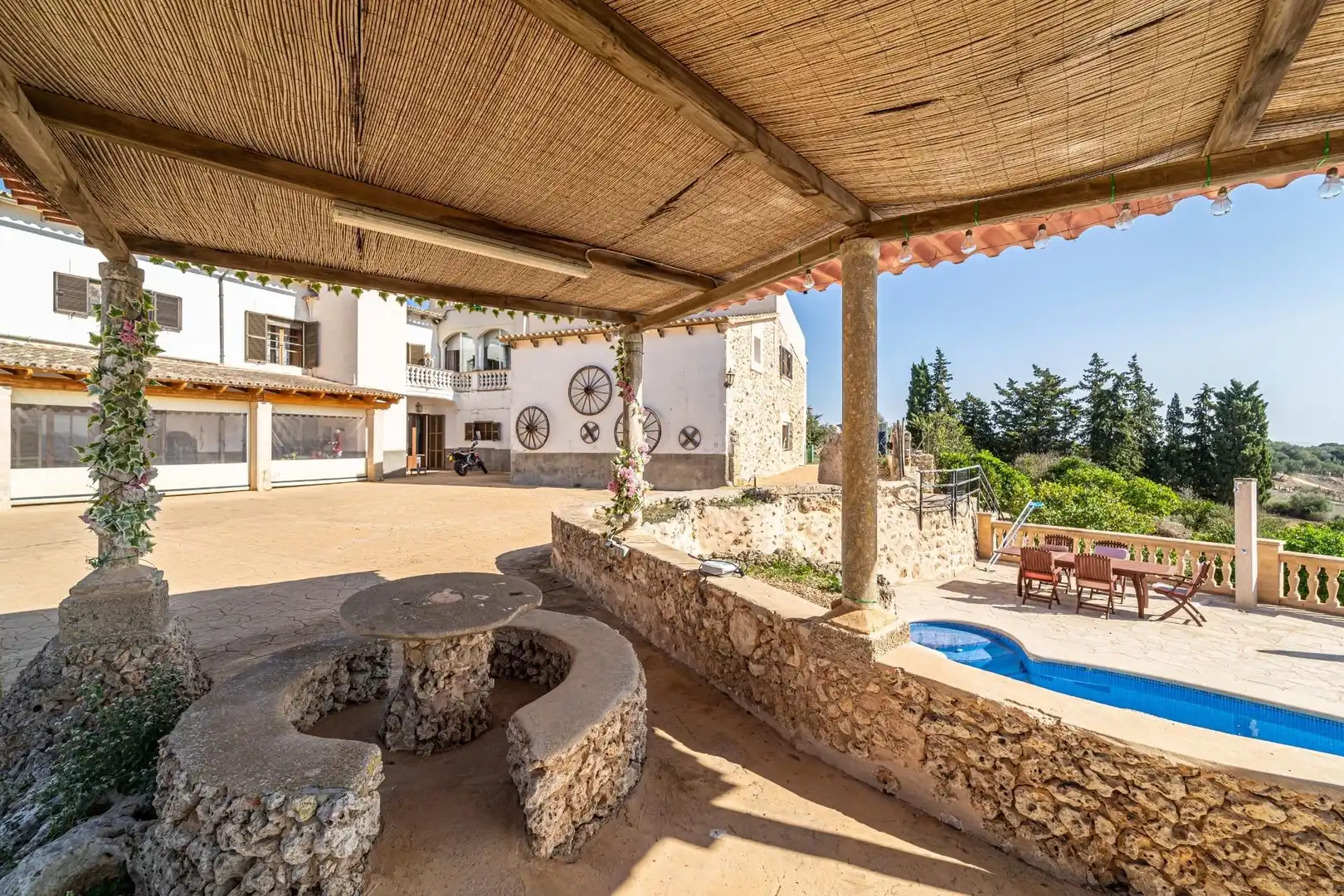Casa rústica amb terrassa en venda a Lloret de Vistalegre, imagen 44