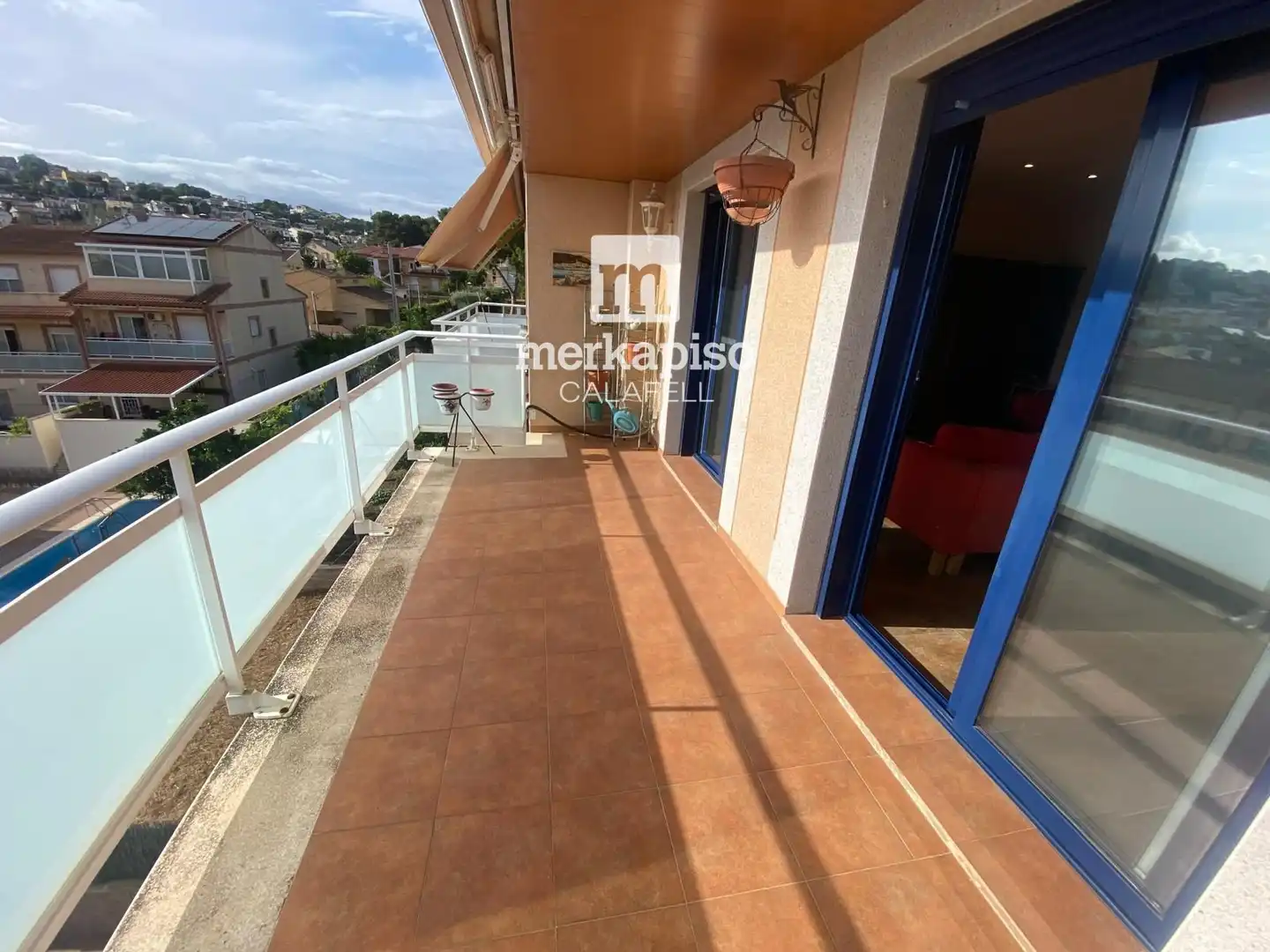 Terraza de Casa adosada de alquiler en Calafell con Calefacción, Terraza y Amueblado