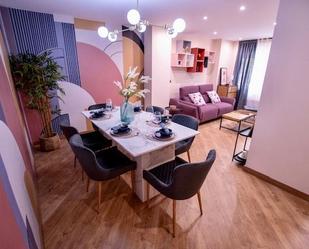 Dining room of Flat to rent in Ciudad Real Capital  with Air Conditioner, Private garden and Parquet flooring