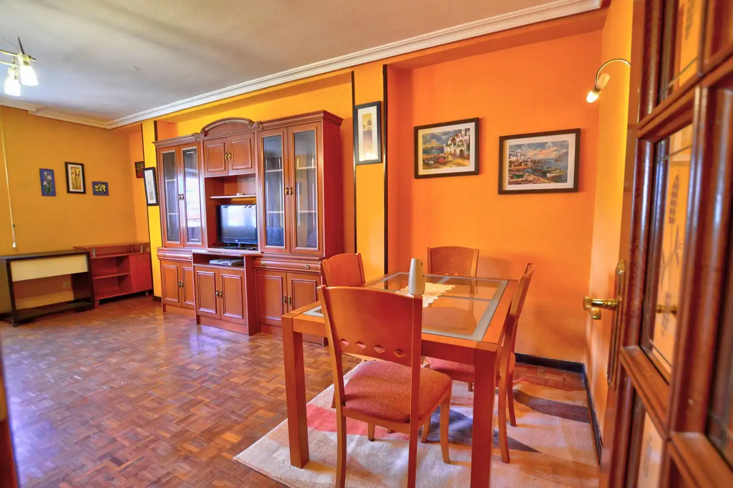 Dining room of Flat for sale in Gijón   with Storage room and Swimming Pool