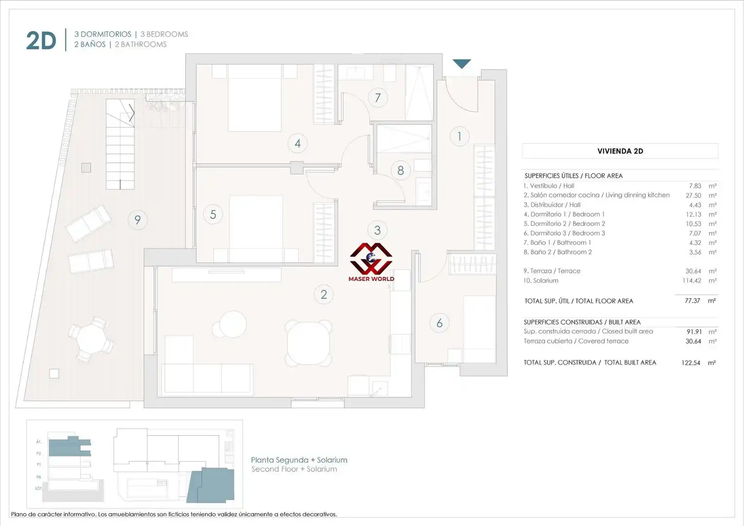 Attique avec piscine à vendre à Benijófar, imagen 7