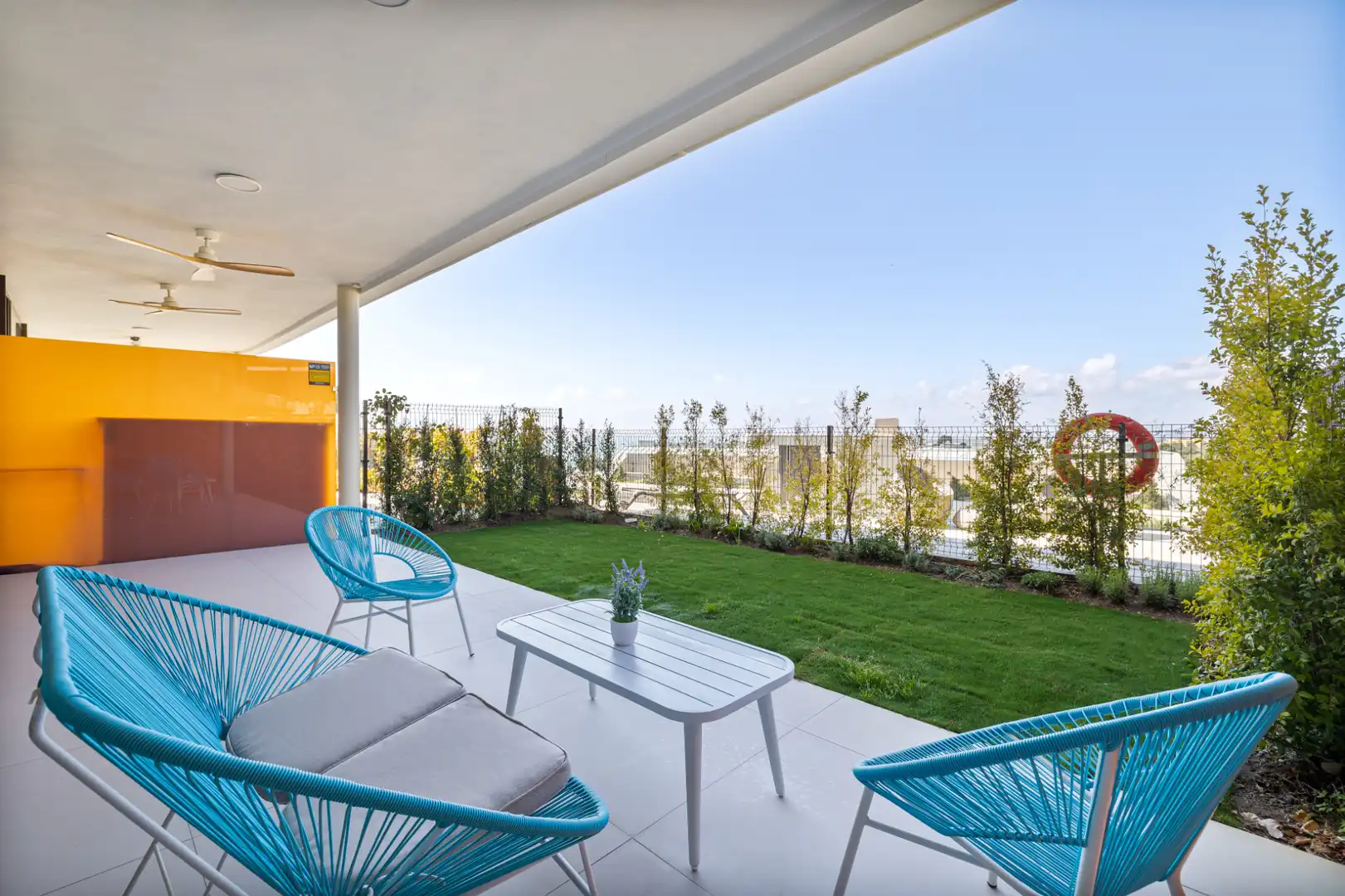 Terrace of Flat for rent in Fuengirola  with Air Conditioner, Heating and Private garden