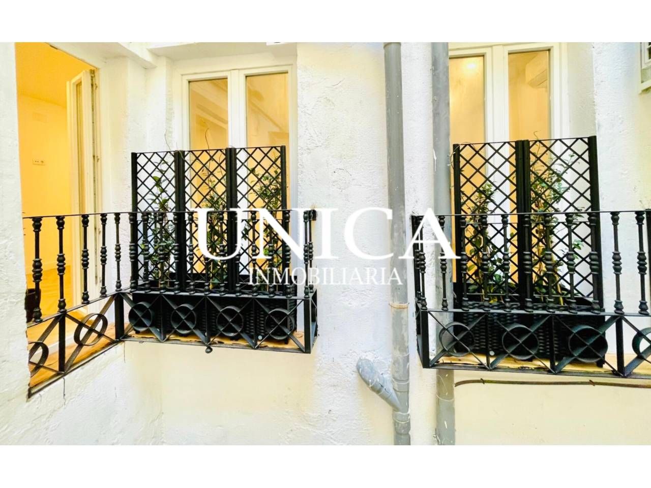 Balcony of Flat for sale in  Madrid Capital  with Air Conditioner and Balcony